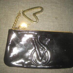 Victoria's Secret Patent Leather Change Purse Small 7"